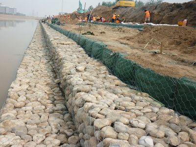 潮阳区格宾石笼用于南水北调中线干线京石段应急供水工程