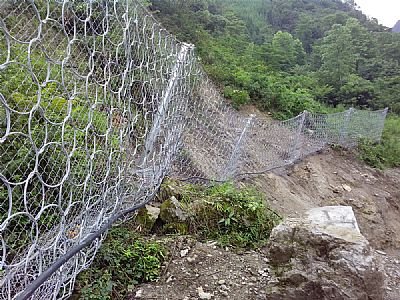 蚌山区边坡被动防护系统